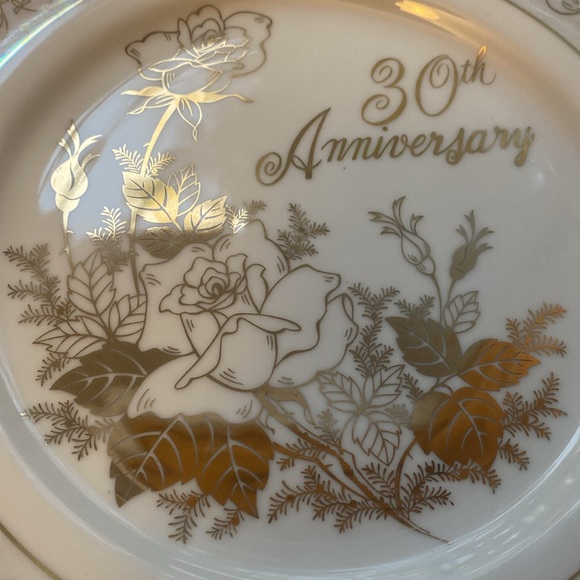30th Anniversary, Japanese fine bone china 10” - Picture 6 of 6